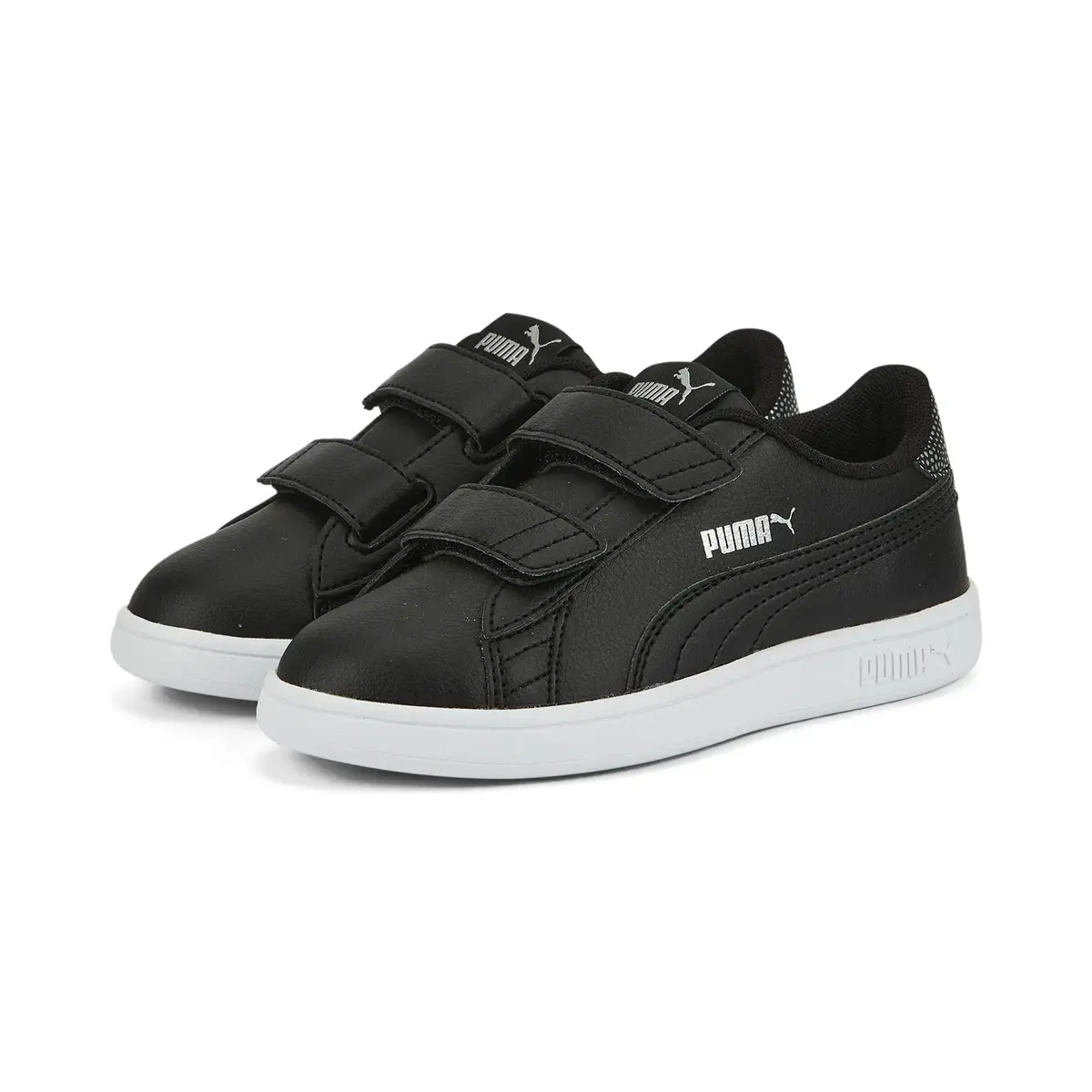 Puma Smash V2 Metallics V Ps Siyah Kız Çocuk Günlük Spor Ayakkabı