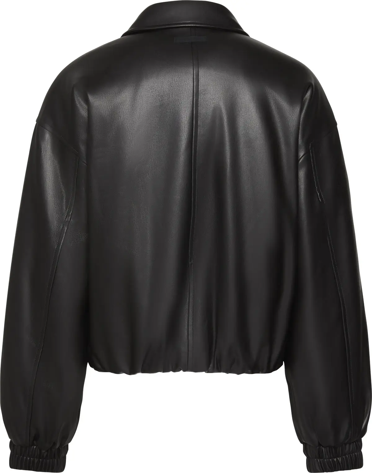 Calvin Klein FAUX LEATHER INSULATED BOMBER Kadın Siyah Ceket