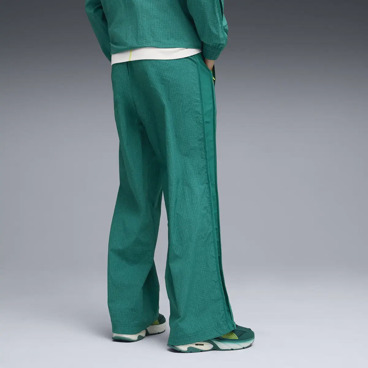 Puma AMF1 Lifestyle T7 Over Pants Yeşil Erkek Eşofman Altı