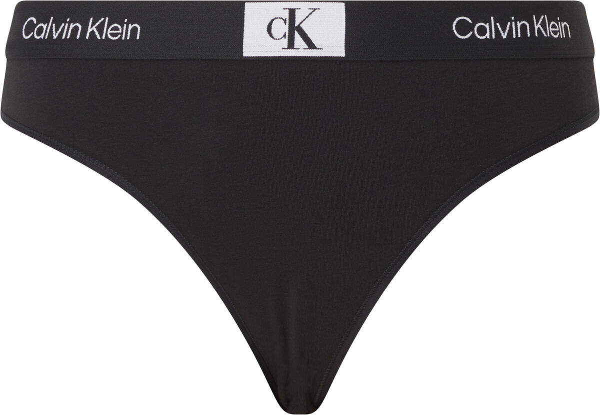 Calvin Klein MODERN THONG (FF) Kadın Siyah Tanga
