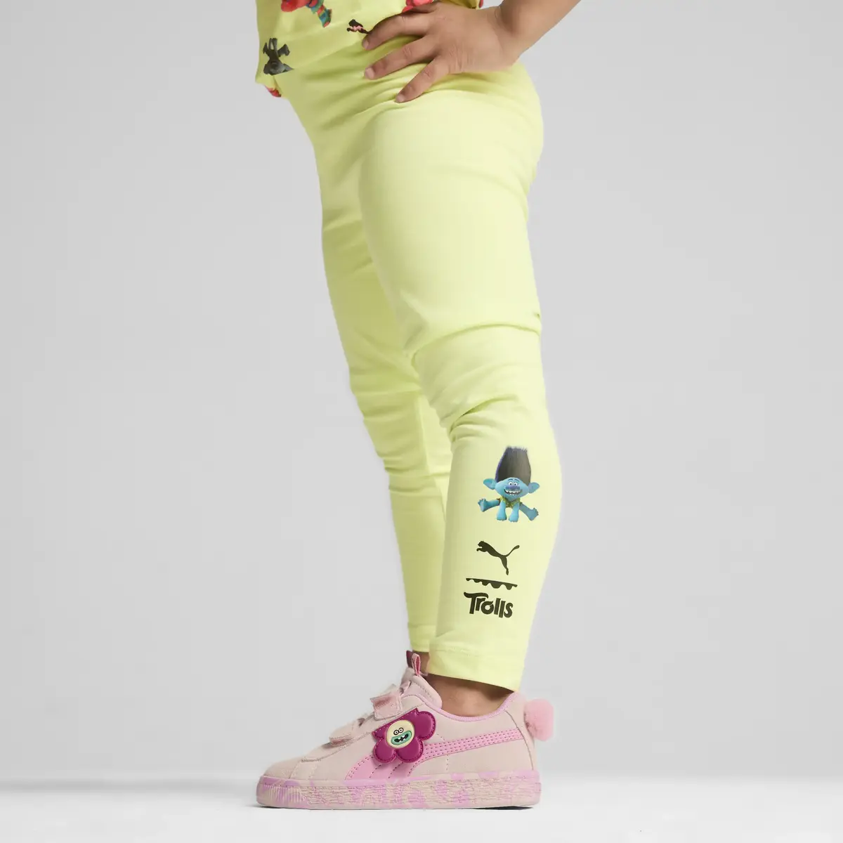 Puma X TROLLS Leggings Sarı Kız Çocuk Tayt