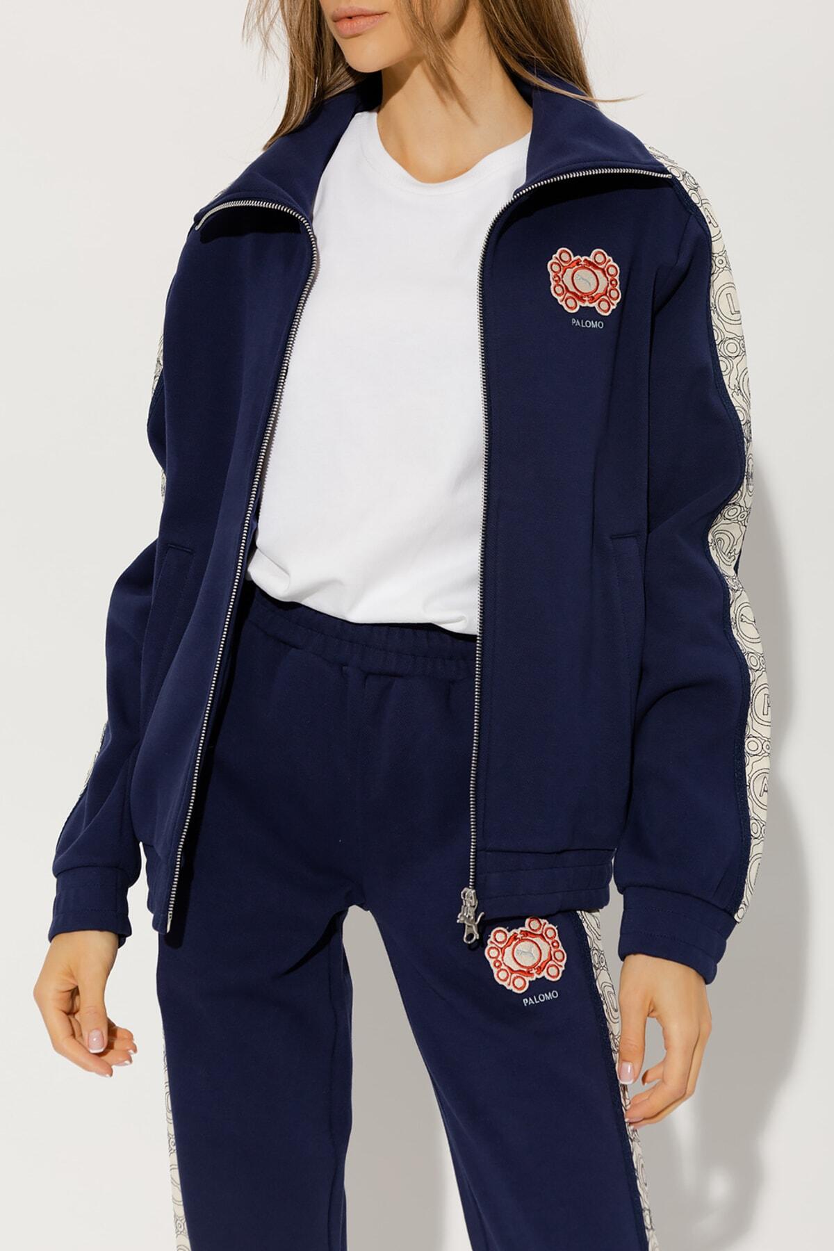 Puma X Palomo T7 Track Jkt Erkek Fermuarlı Sweatshirt