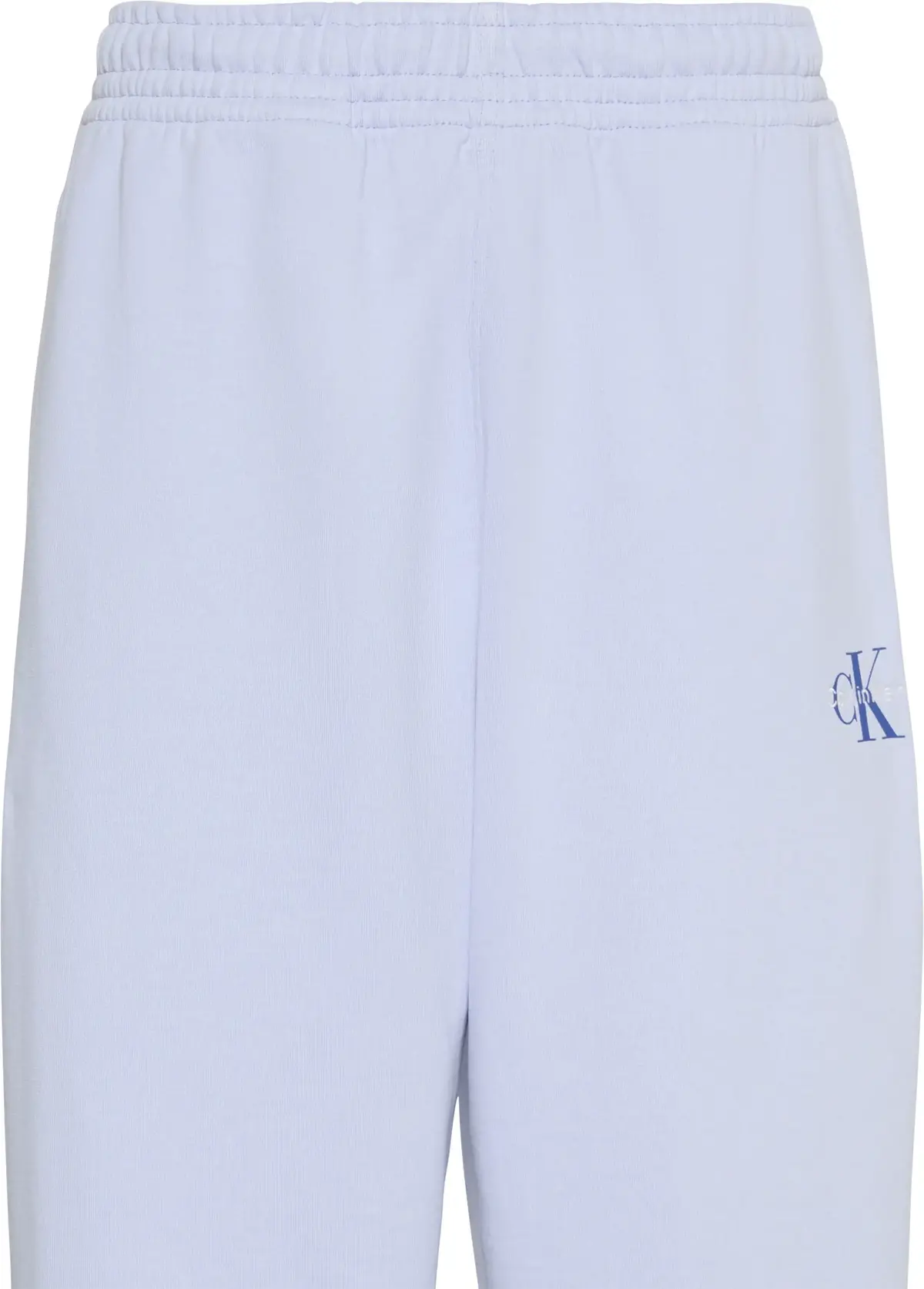 Calvin Klein MONOLOGO FRENCH TERRY JOGGER Kadın Mavi Eşofman Alt