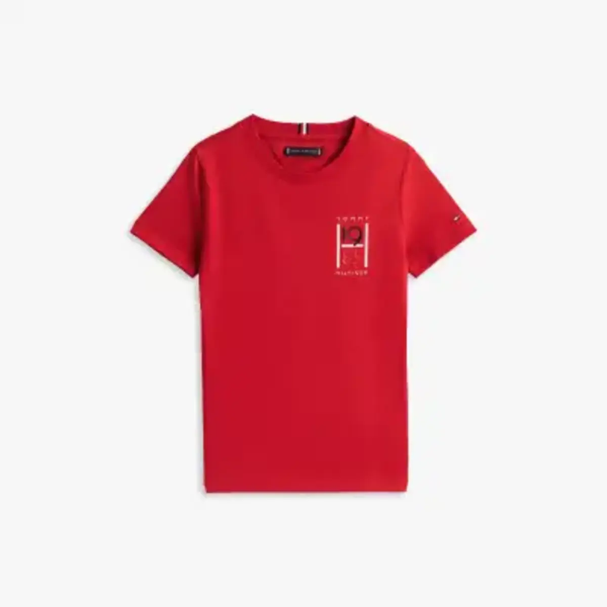 Tommy Hilfiger TH GRAPHIC REG TEE S, XLG Kırmızı Erkek Çocuk T-Shirt & Polo