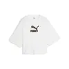 Puma CLASSICS Kitten Tee Beyaz Kadın Tişört