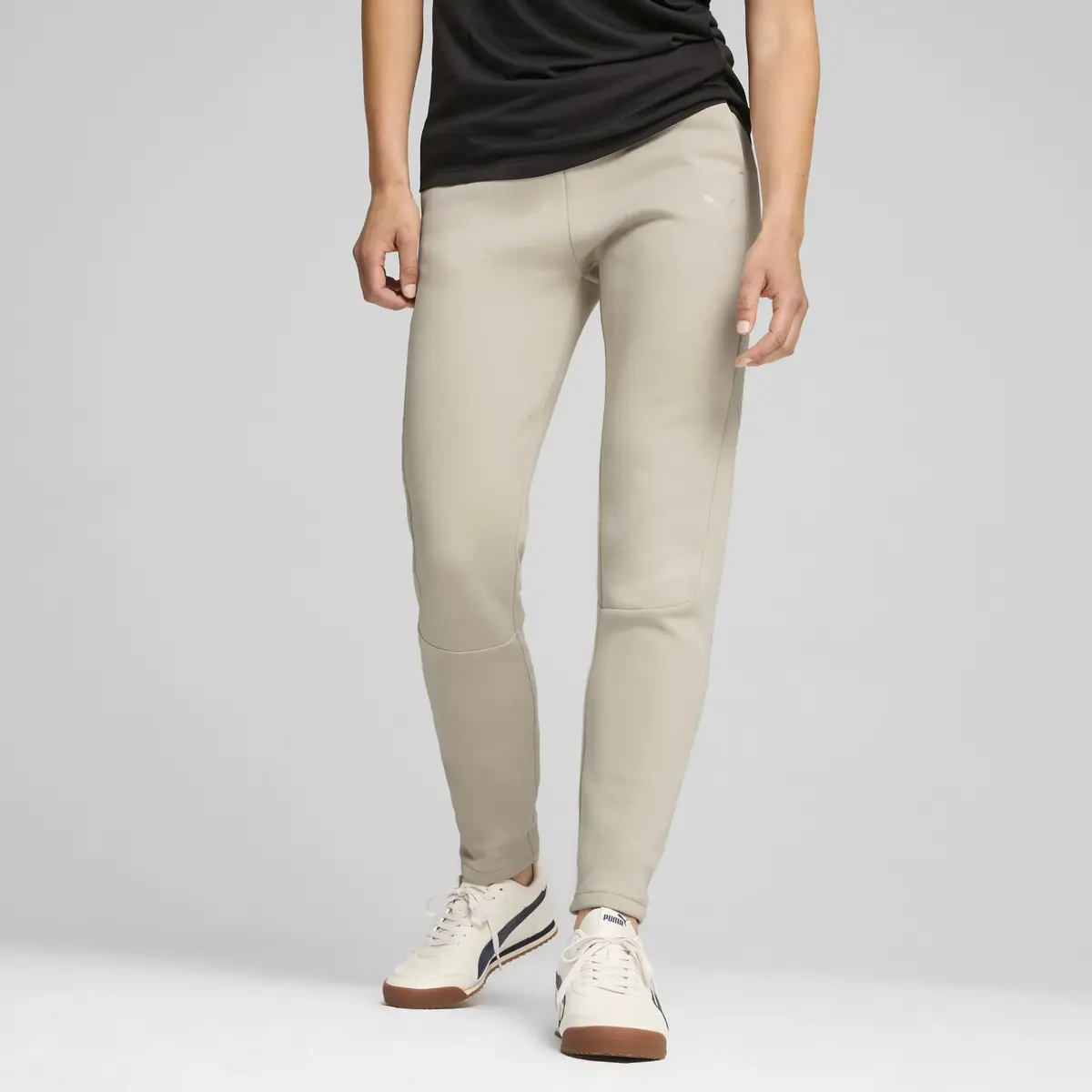 Puma EVOSTRIPE Pants op Bej Kadın Eşofman Altı