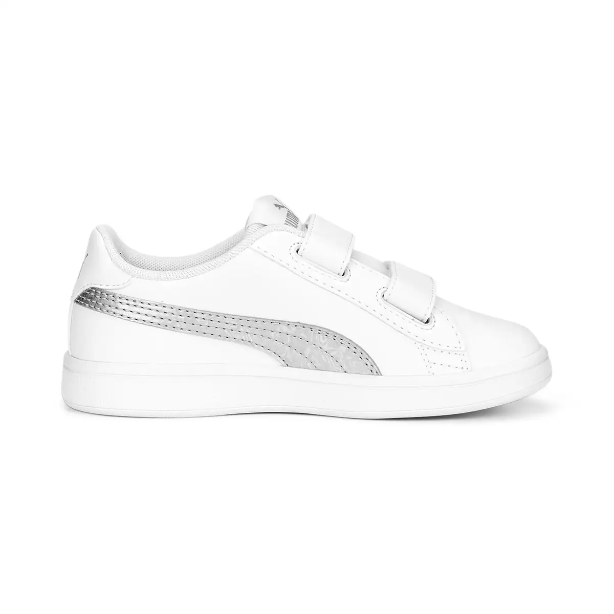 Puma Smash v2 Metallics V PS Beyaz Unisex Günlük Spor Ayakkabı