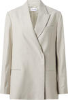 Calvin Klein LINEN TAILORED BLAZE Kadın Krem Blazer