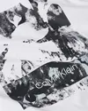 Calvin Klein MODERN COMFORT PRINT Erkek Beyaz T-Shirt