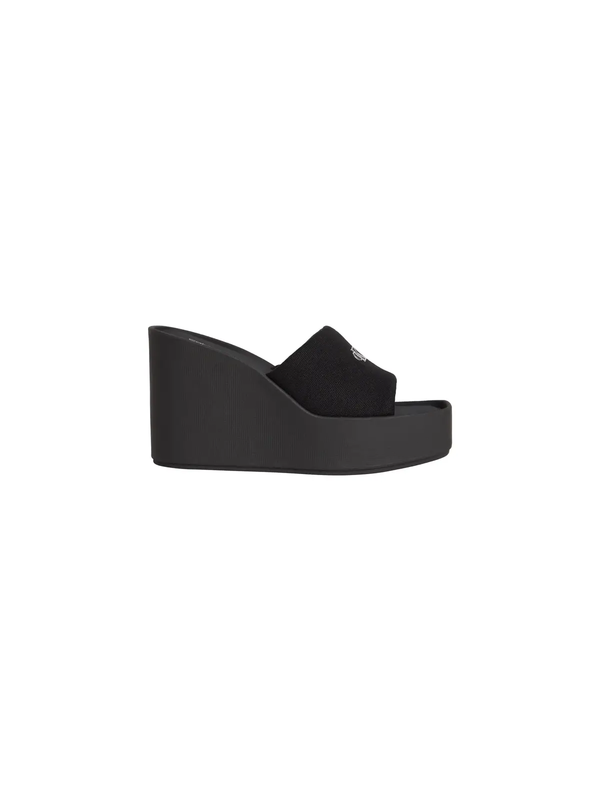 Calvin Klein WEDGE 70 SNDL CANV, 0GJ, 36 Siyah Kadın Terlk