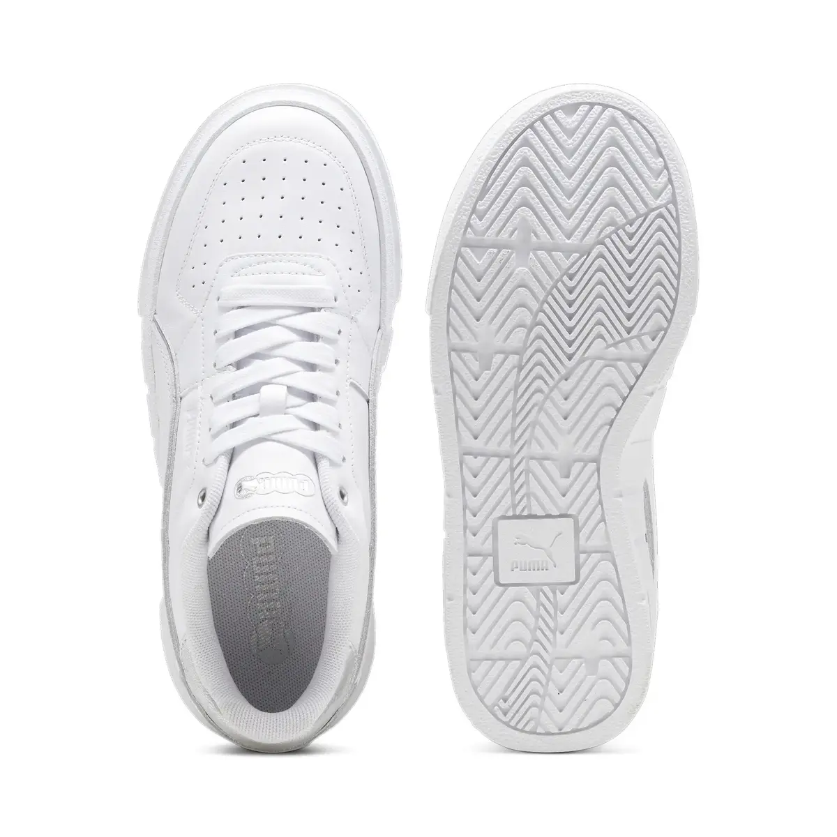 Puma Cali Court Metallic Wns Beyaz Kadın Günlük Spor Ayakkabı