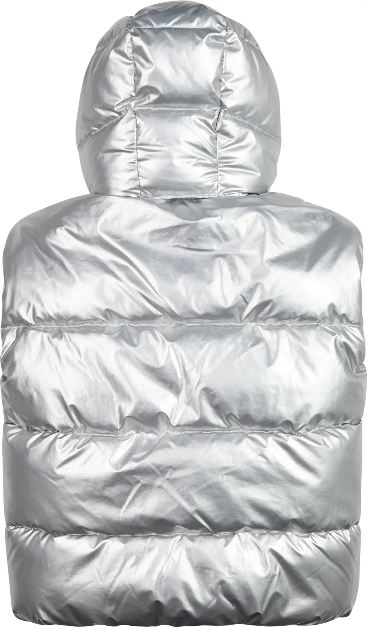 Calvin Klein 2 IN 1 METALLIC PUFF Kadın Gri Şişme Mont