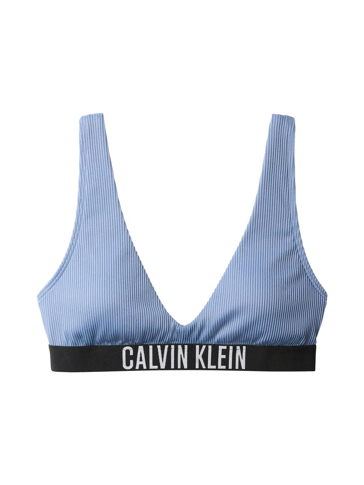 Calvin Klein SCOOP BRALETTE Mavi Bralet Bikini Üst