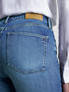 Tommy Hilfiger BOOTCUT HW LEO Kadın Mavi Kot Pantolon