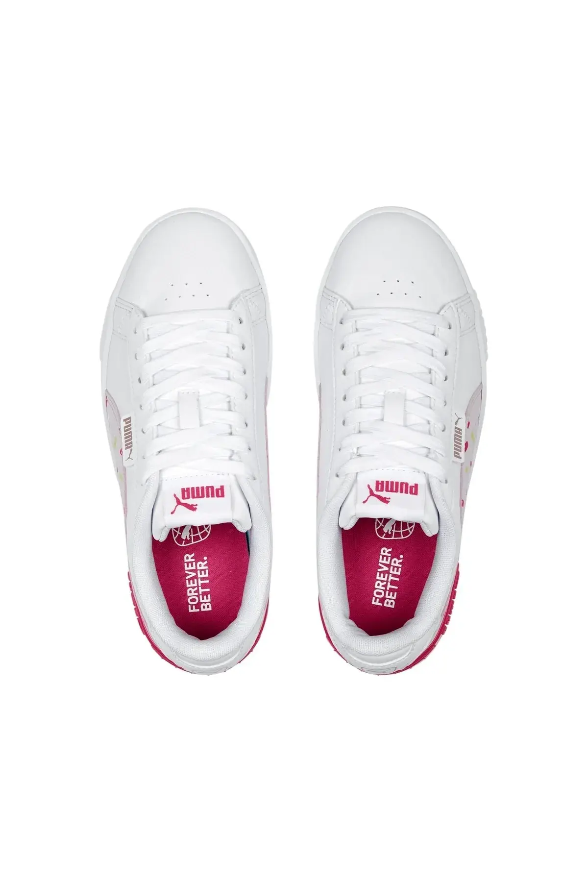 Puma Jada Crush Jr Beyaz Kadın Günlük Spor Ayakkabı