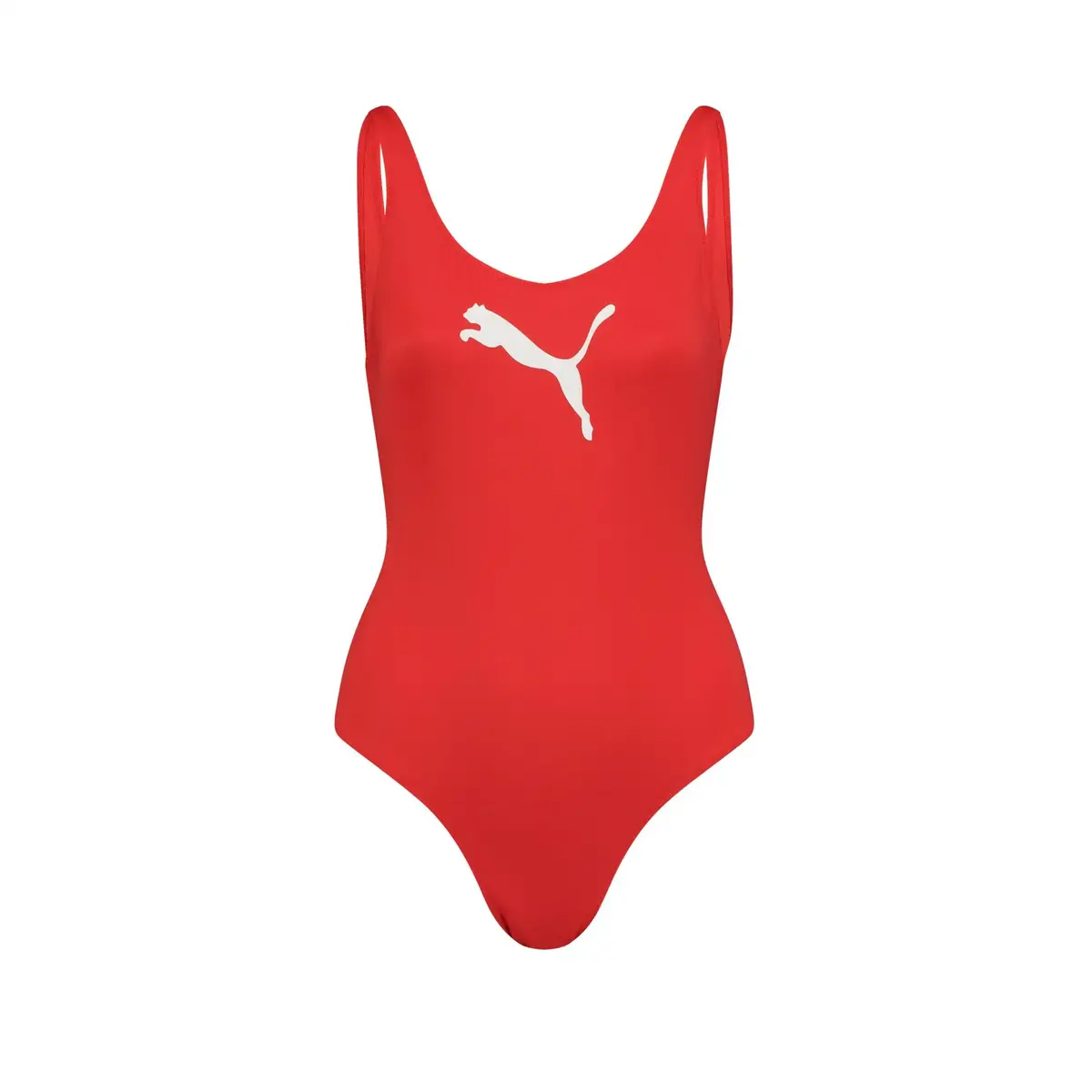 Puma Swimsuıt Kırmızı Kadın Mayo