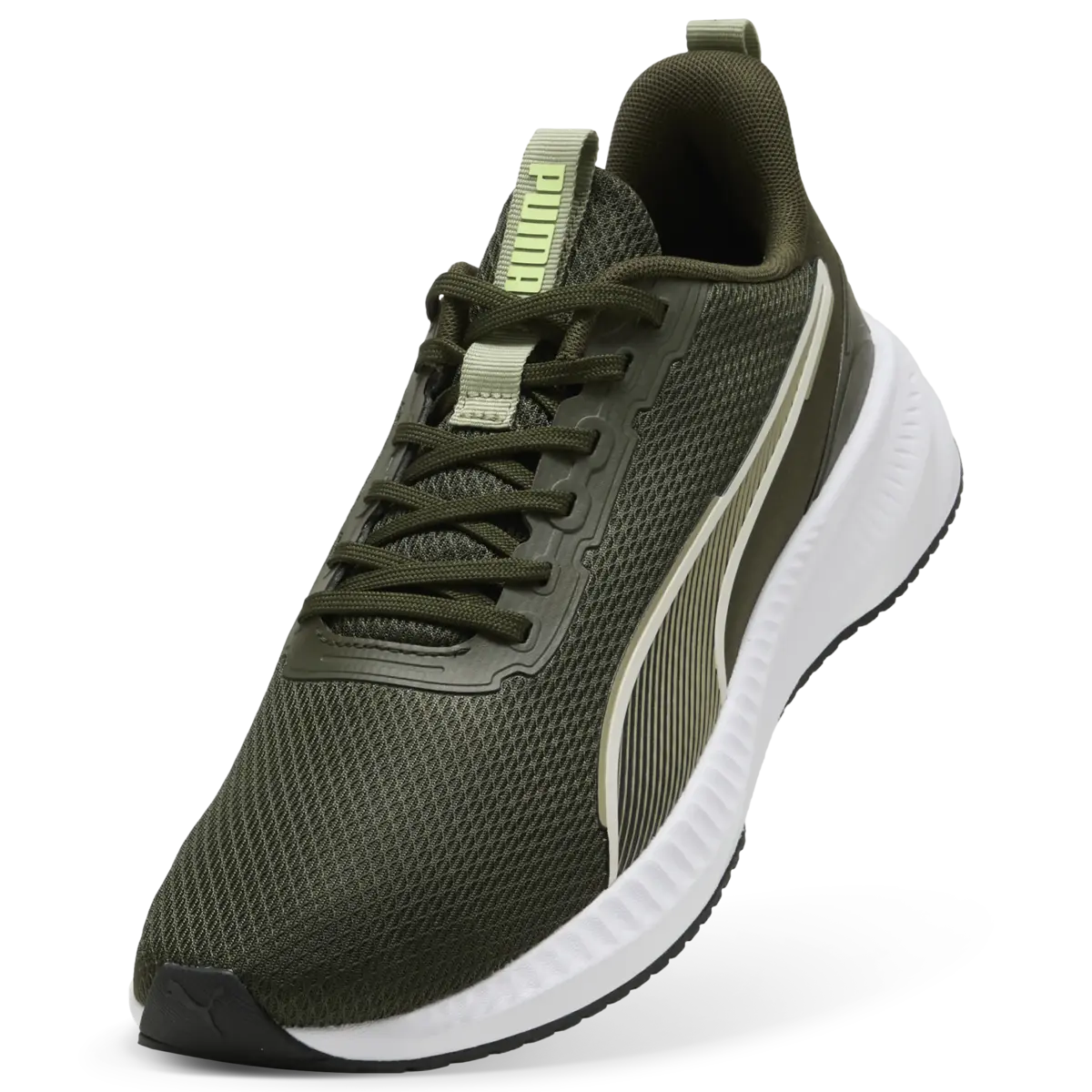 Puma Flyer Lite 3 Haki Unisex Koşu Ayakkabısı