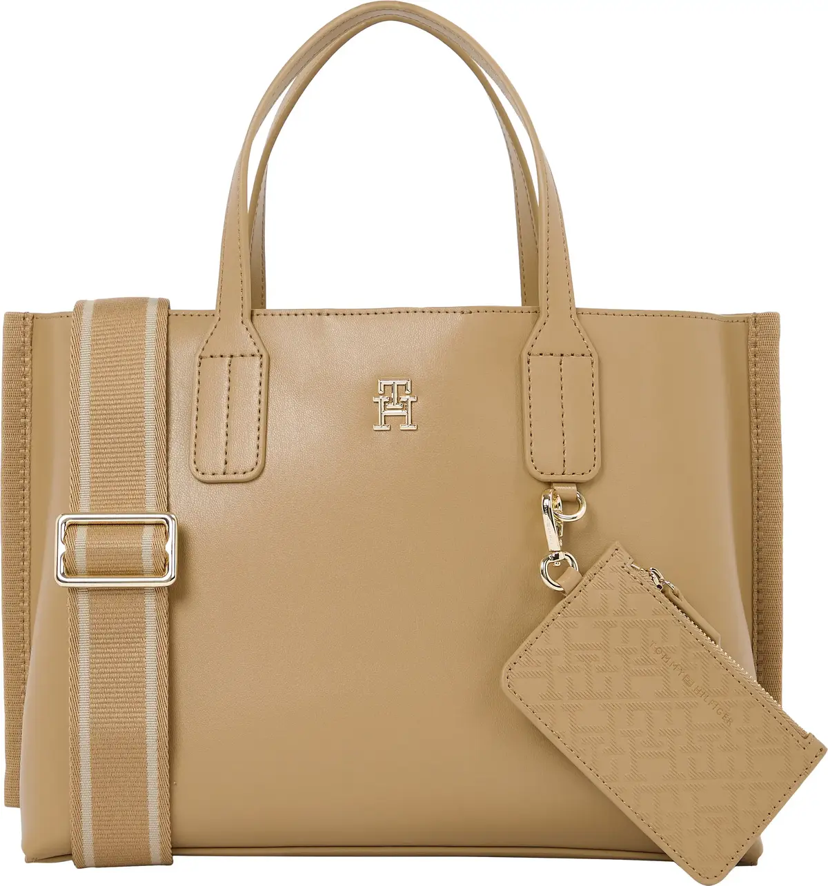 Tommy Hilfiger TH DISTINCT MINI TOT, RBC Kahverengi Kadın Çanta & Cüzdan