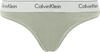 Calvin Klein THONG Kadın Yeşil Tanga