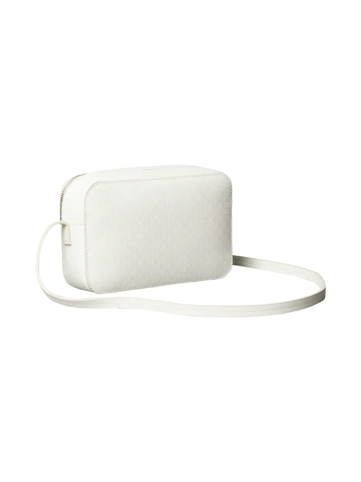 Calvin Klein EMBLEM AOP ELONGATED Bej Çapraz Çanta