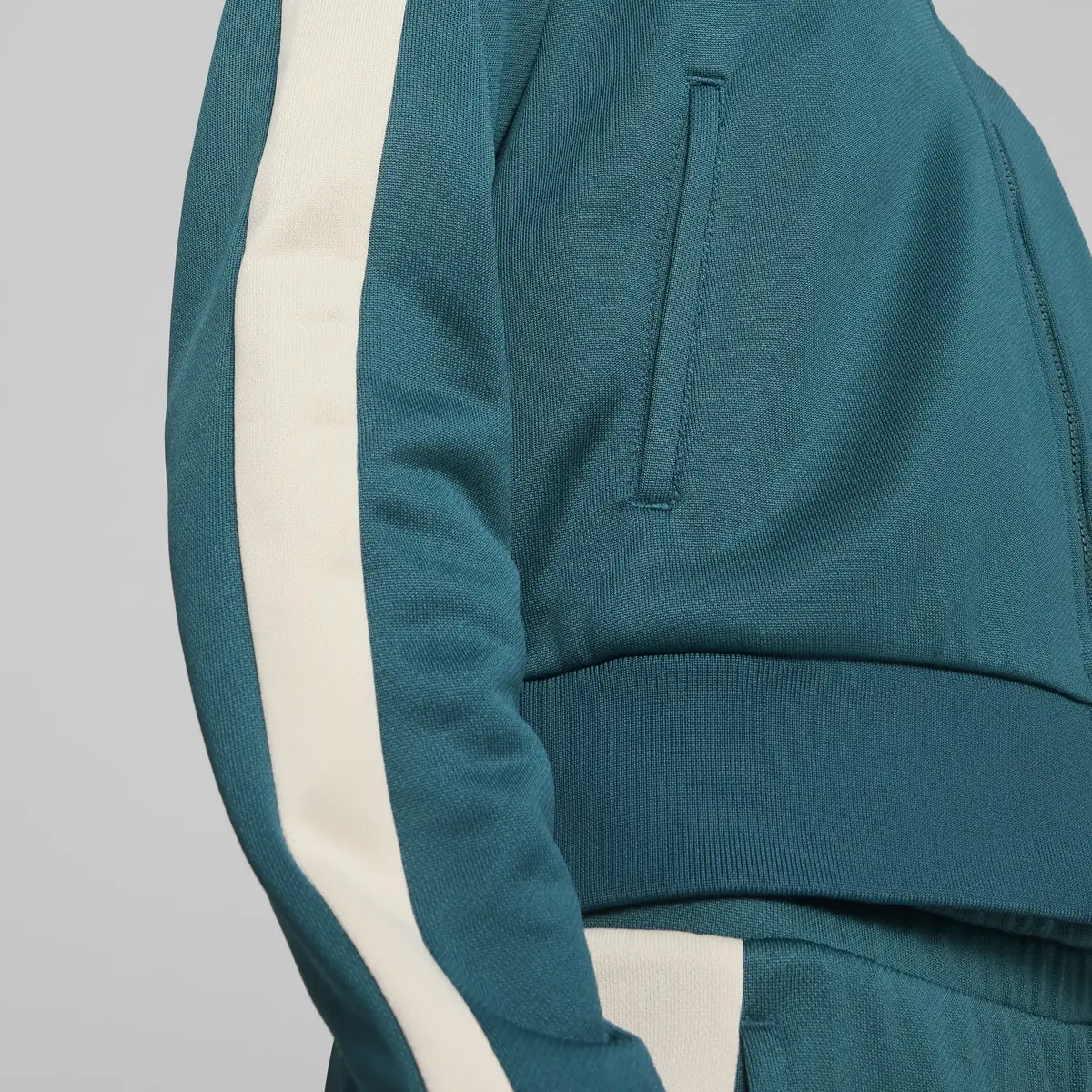 Puma ICONIC T7 Track Jacket Yeşil Kadın Sweatshirt