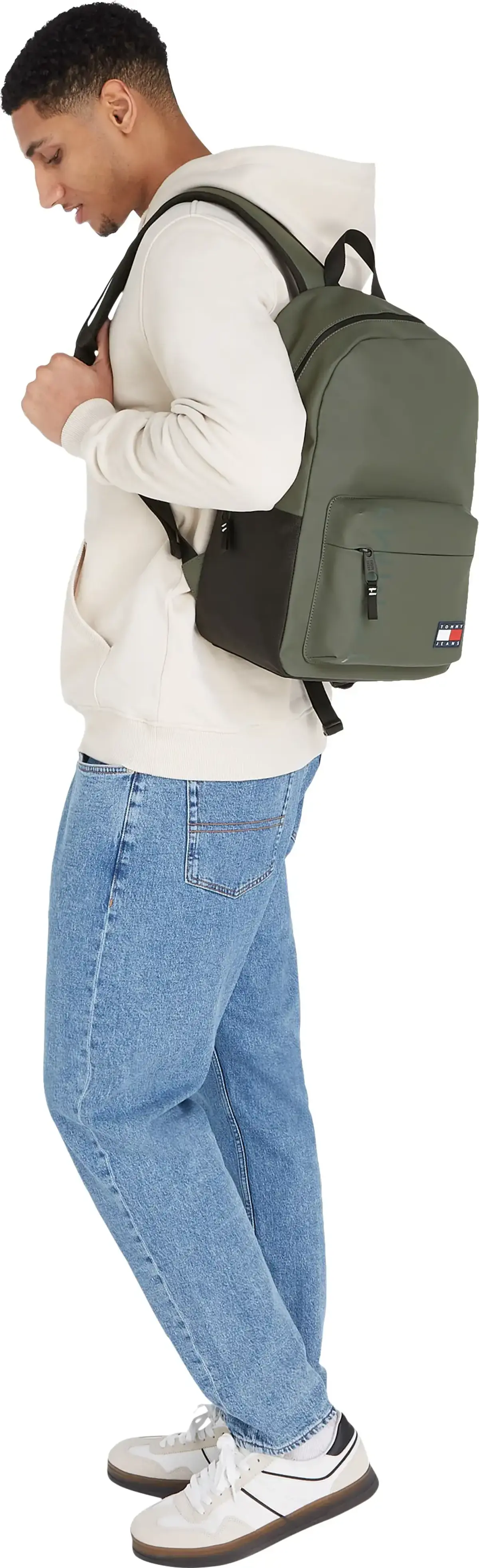 Tommy Hilfiger TJM DAILY + DOME BAC, MRH Yeşil Erkek Çanta & Cüzdan