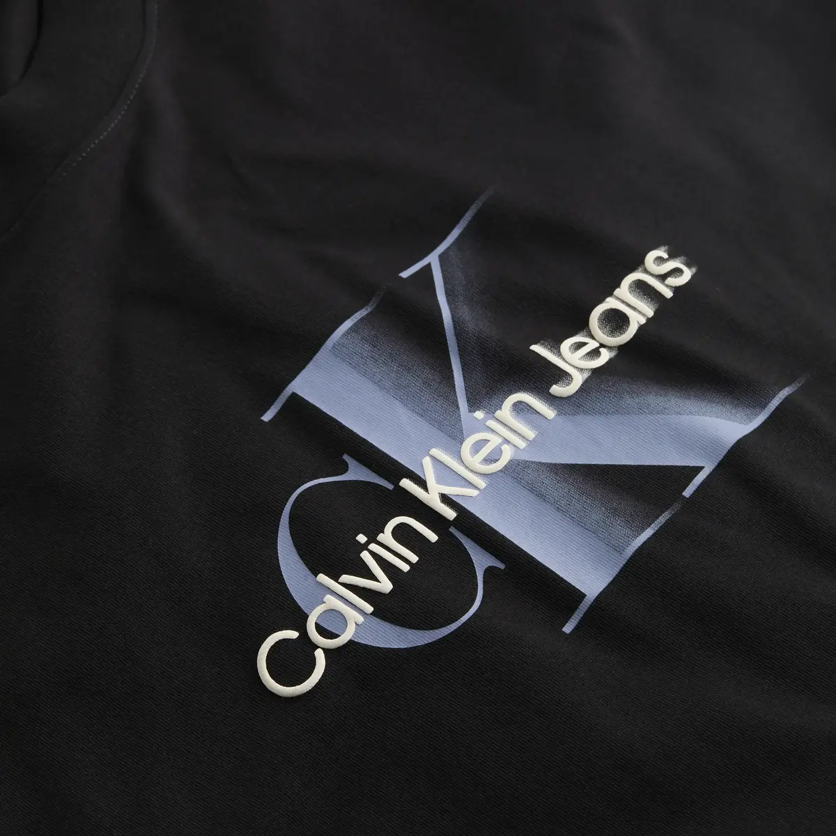 Calvin Klein MONOLOGO SHIFT TEE, BEH Siyah Erkek T-Shirt & Polo