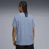 Puma PUMA CLASS Striped Tee Mavi Erkek T-Shirt