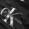 Calvin Klein CK MONOGRAM TERRY CN Erkek Siyah Sweatshirt