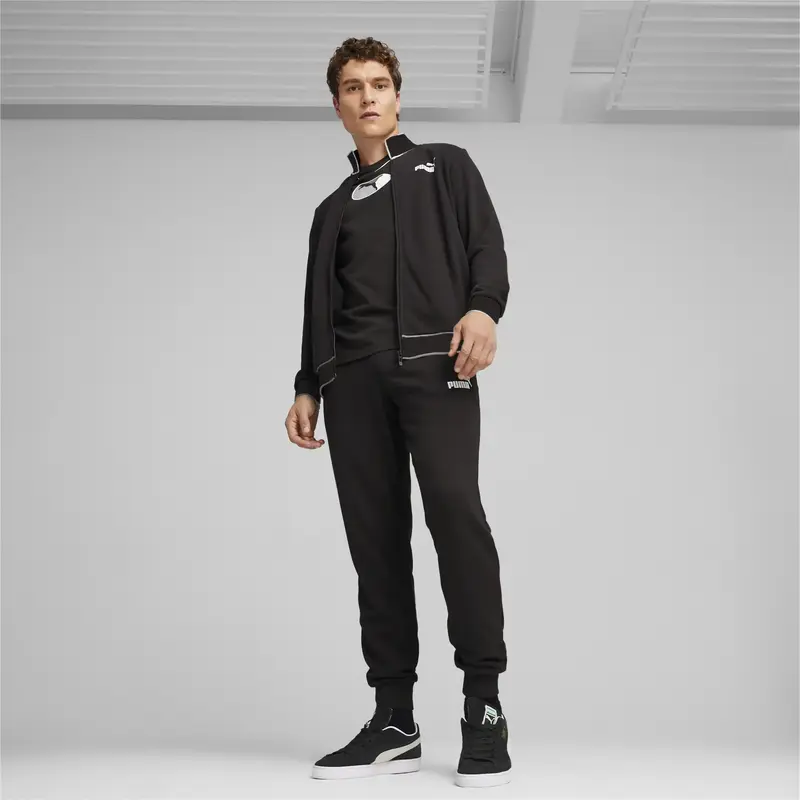 Puma Sweat Tracksuit Siyah Erkek Eşofman Takımı