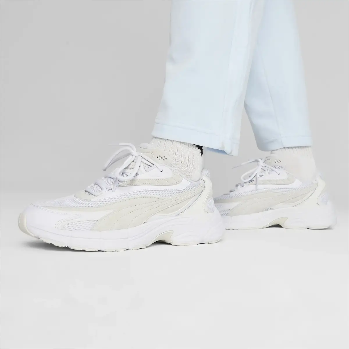 Puma Teveris Nitro Vortex Beyaz Unisex Günlük Spor Ayakkabı