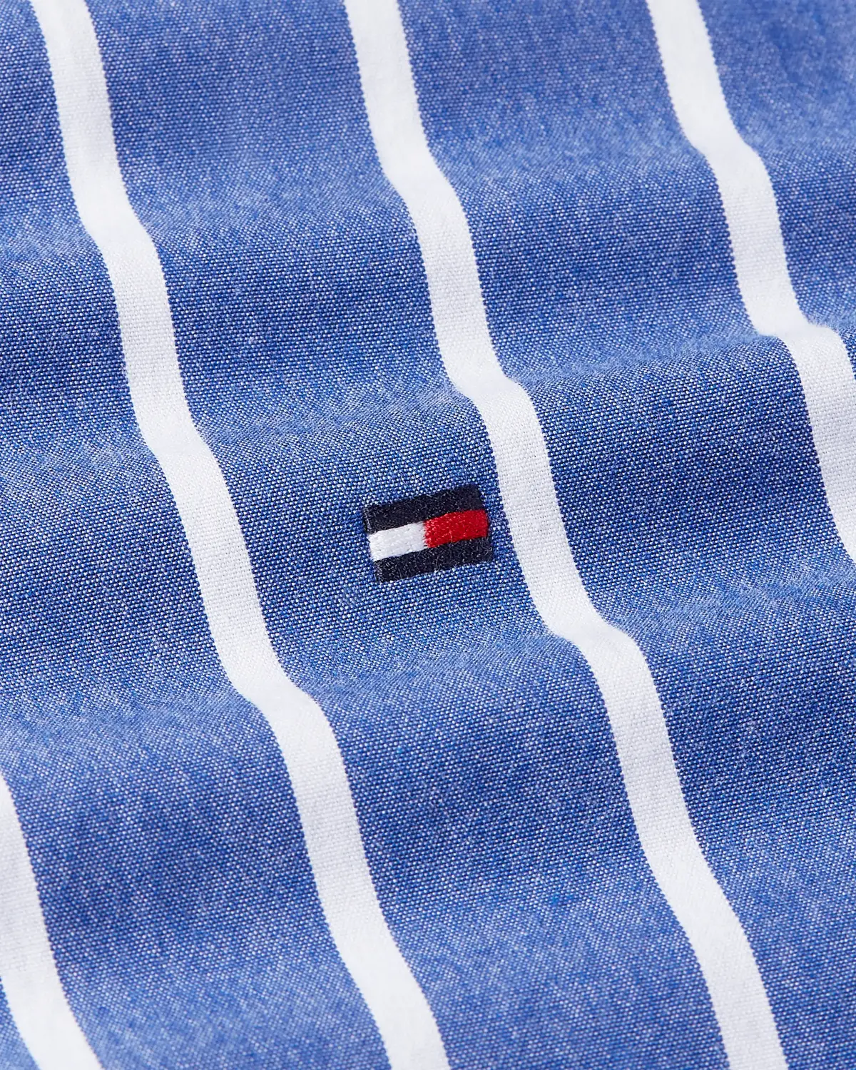 Tommy Hilfiger FLEX POPLIN WIDE STR, 0A4 Mavi Erkek Gömlek