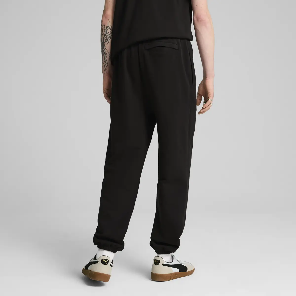 Puma WARDROBE ESS Relaxed Sweatpants Siyah Erkek Eşofman Alt