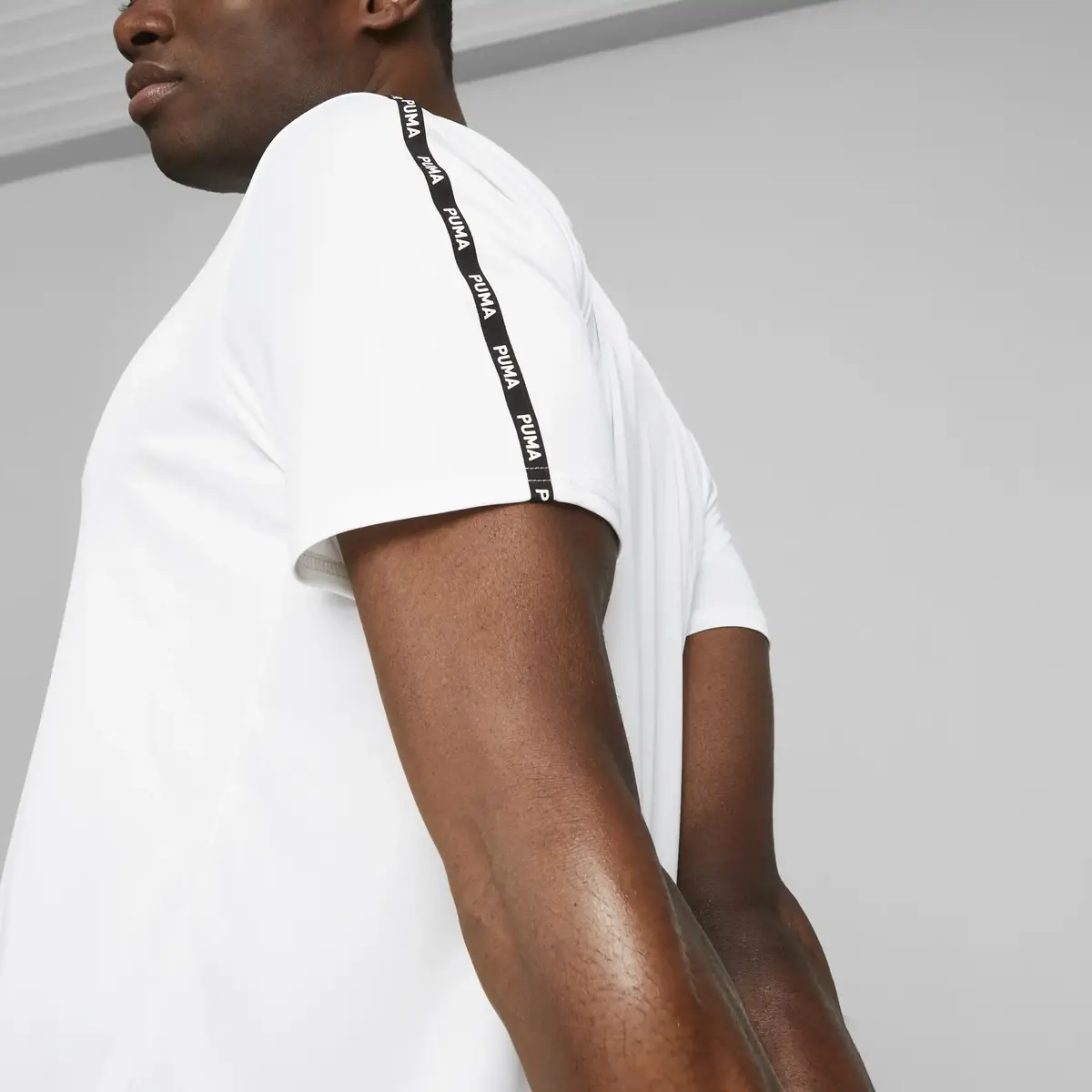 Puma Essentials Taped Tee Beyaz Erkek T-Shirt