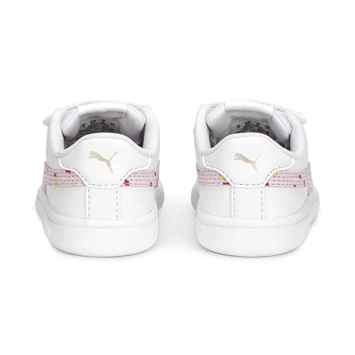 Puma Smash v2 Crush V Inf Beyaz Kız Çocuk Günlük Spor Ayakkabı