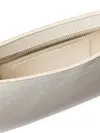 Calvin Klein EMBLEM AOP SMALL SHO Krem Omuz Çantası