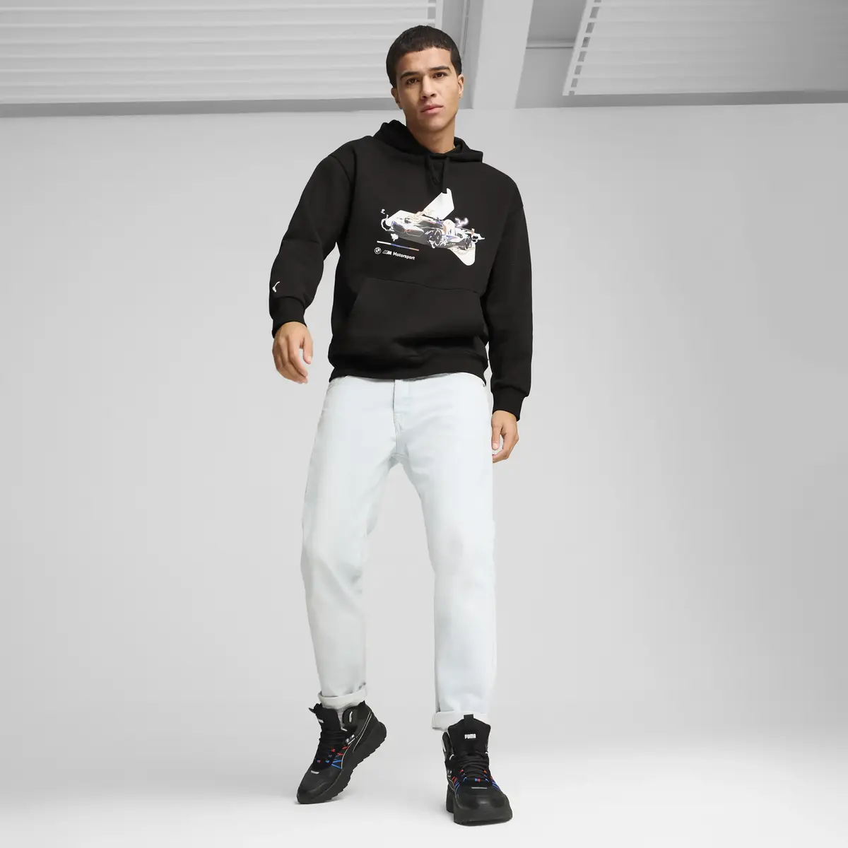 Puma BMW MMS Trinity Mid WTR Siyah Erkek Spor Ayakkabı & Sneaker
