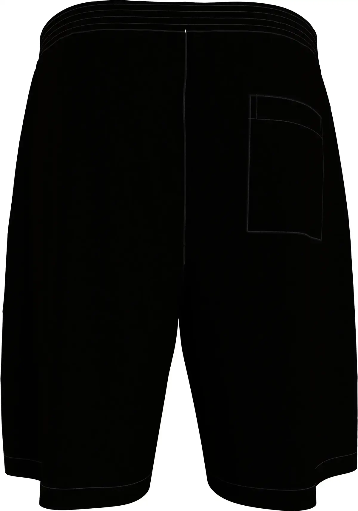Calvin Klein SHORT Erkek Siyah Şort