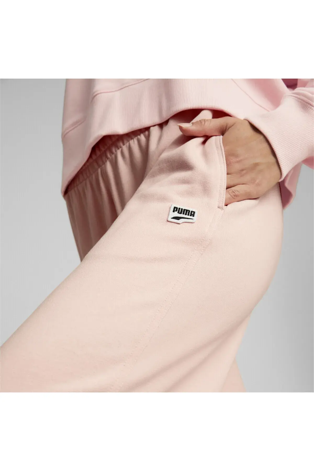 Puma Downtown Sweetpant Pembe Kadın Eşofman Altı