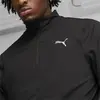 Puma RUN CLOUDSPUN 1/4 ZIP Siyah Erkek Antrenman Üst