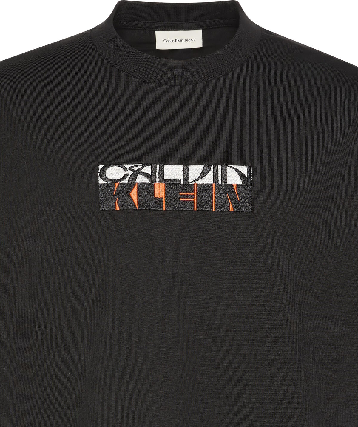 Calvin Klein SS 16S TC CALVIN KLEIN BLOCK GRA Siyah Erkek T-Shirt Calvin Klein SS 16S TC CALVIN KLEIN BLOCK GRA Siyah Erkek T-Shirt