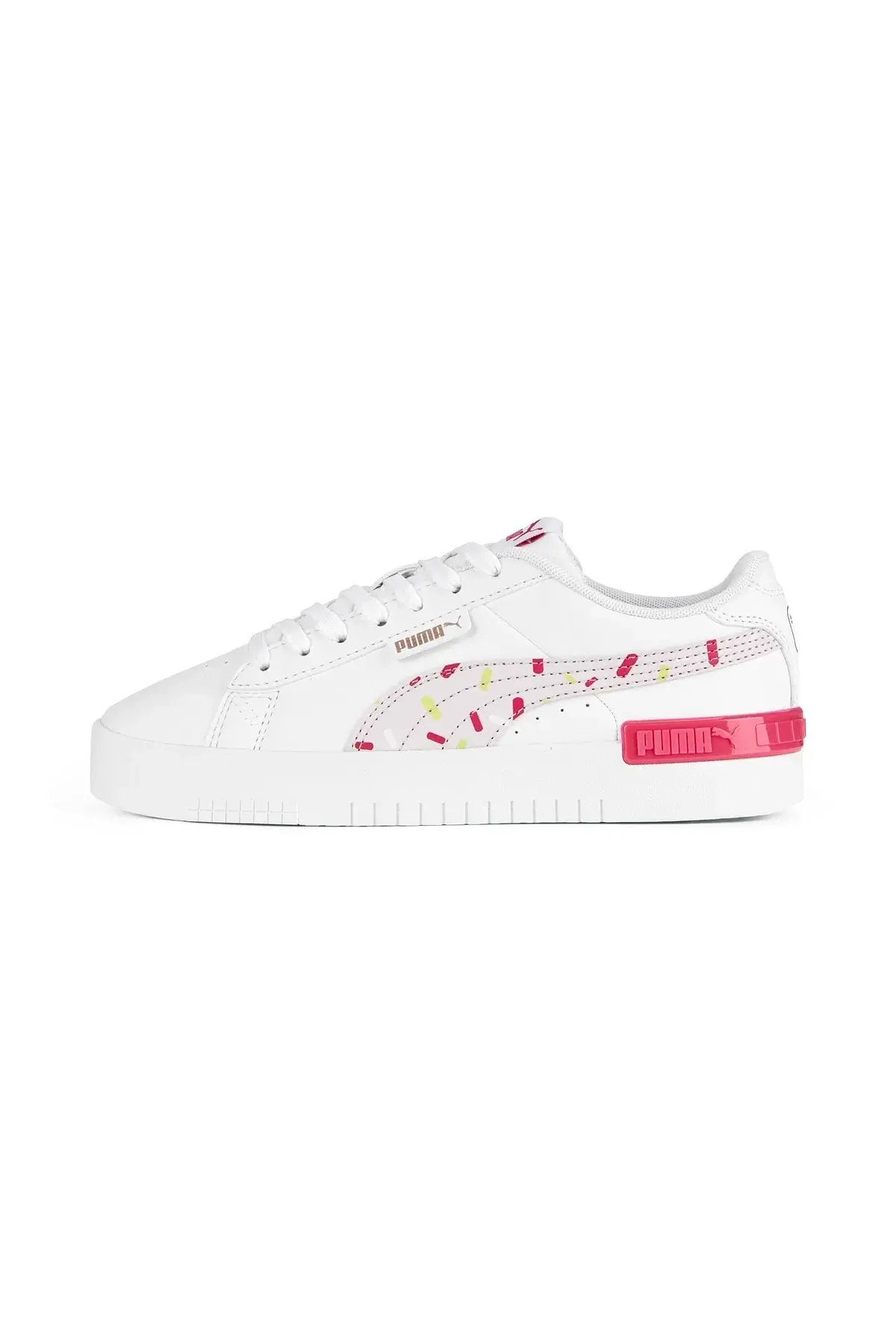 Puma Jada Crush Jr Beyaz Kadın Günlük Spor Ayakkabı