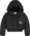 Calvin Klein CK ARCHIVE PUFFER JA Kadın Siyah Şişme Mont
