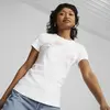 Puma ESS+ Graphic Tee Beyaz Kadın T-Shirt & Polo