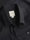 Calvin Klein POPLIN STRETCH SLIM, BEH Siyah Erkek Gömlek