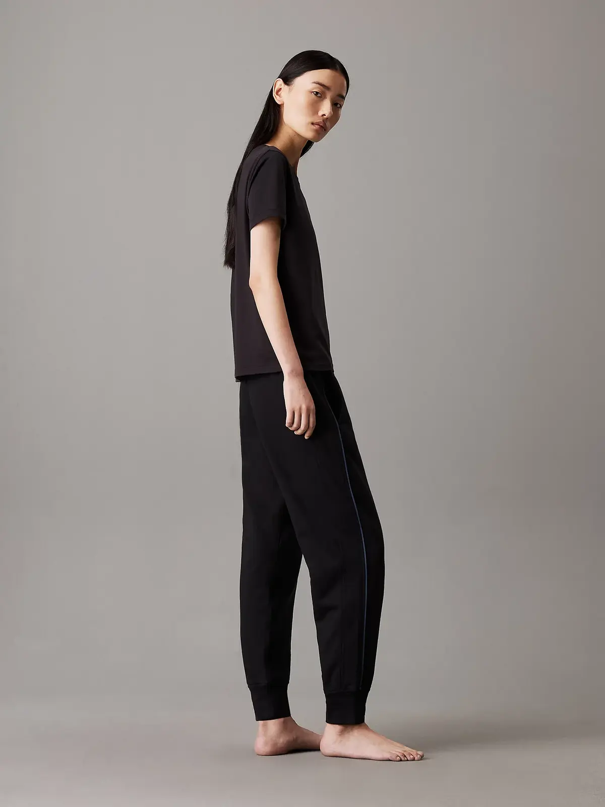 Calvin Klein JOGGER, UB1 Siyah Kadın Eşofman Altı