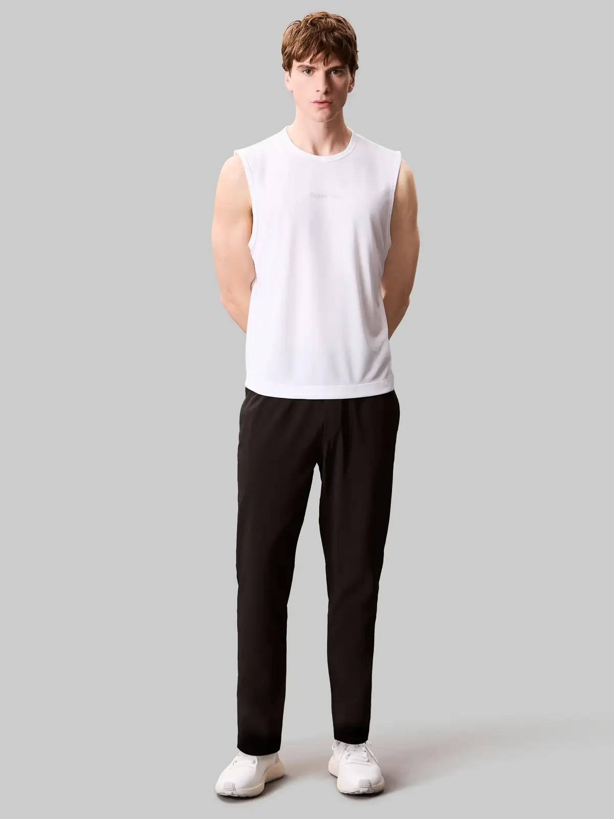 Calvin Klein WO - WOVEN PANT, UB1 Siyah Erkek Pantolon