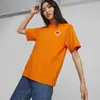 Puma DOWNTOWN Relaxed Graphic Tee Turuncu Kadın T-Shirt