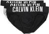 Calvin Klein HIP BRIEF 3PK, MPI Siyah 3'lü Erkek Slip