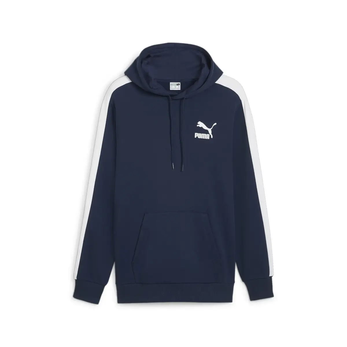 Puma T7 ICONIC Hoodie TR Lacivert Erkek Sweatshirt